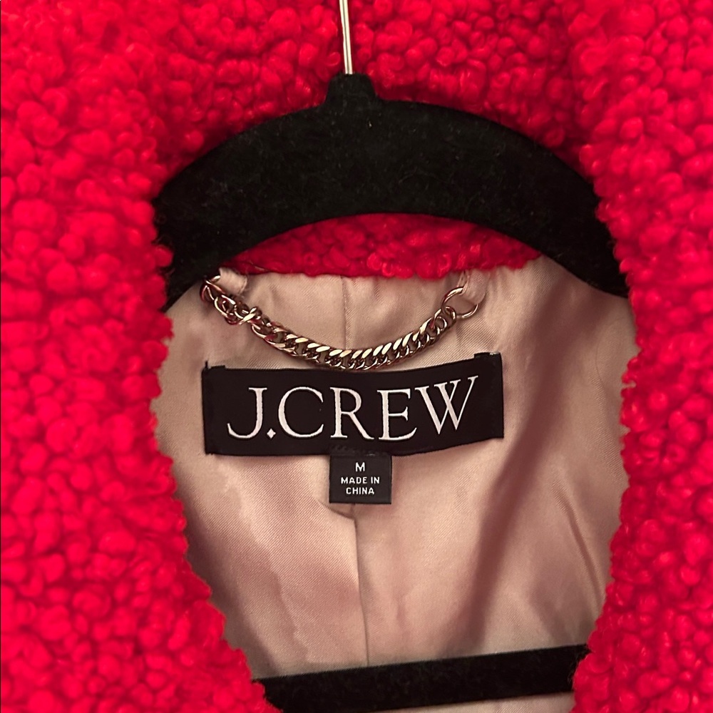 J. Crew Teddy sherpa lady coat - Picture 3 of 6